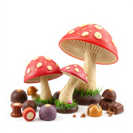 Magic Mushroom Chocolates Packaging Shots