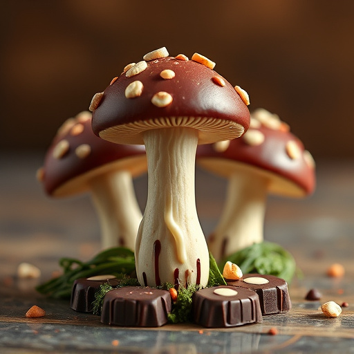 Magic Mushroom Chocolates Packaging Shots