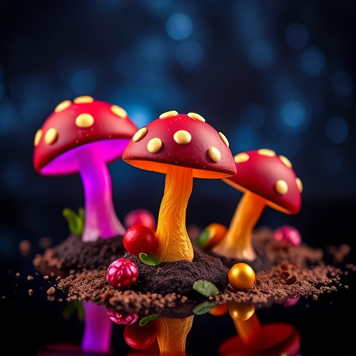 Magic Mushroom Chocolates Packaging Shots
