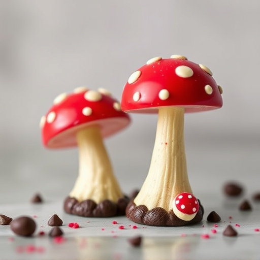 Magic Mushroom Chocolates Packaging Shots