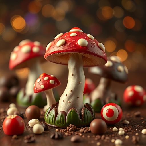 Magic Mushroom Chocolates Packaging Shots