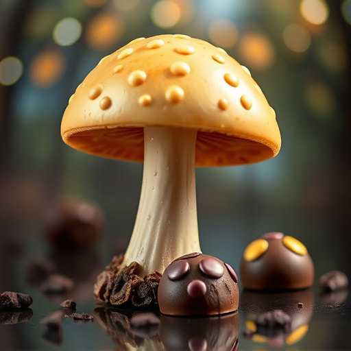Magic Mushroom Chocolates Packaging Shots