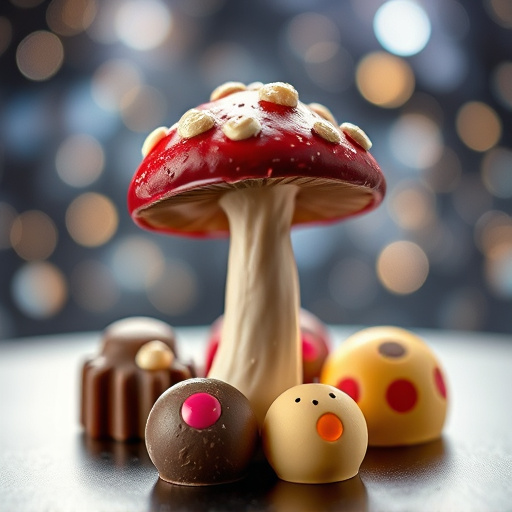 Magic Mushroom Chocolates Packaging Shots