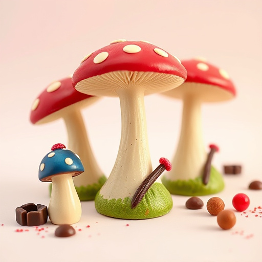 Magic Mushroom Chocolates Packaging Shots