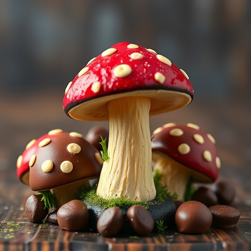 Magic Mushroom Chocolates Packaging Shots