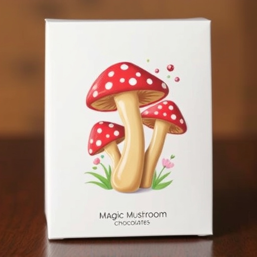 Magic Mushroom Chocolates Packaging Shots