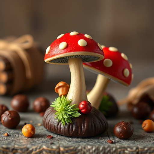 Magic Mushroom Chocolates Packaging Shots