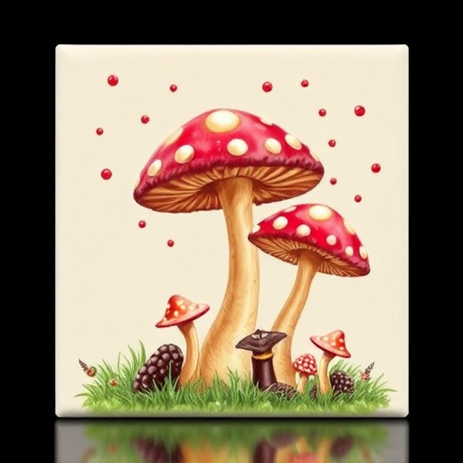 Magic Mushroom Chocolates Packaging Shots