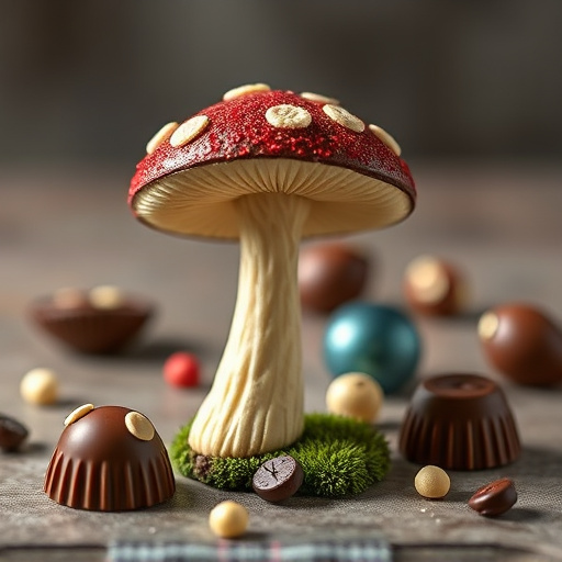 Magic Mushroom Chocolates Packaging Shots