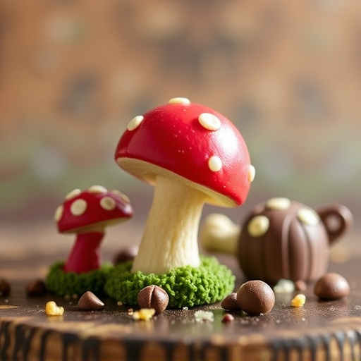 Magic Mushroom Chocolates Packaging Shots