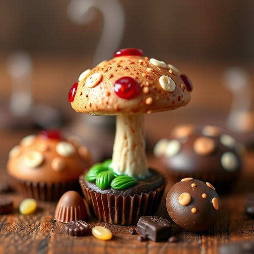 Magic Mushroom Chocolates Packaging Shots