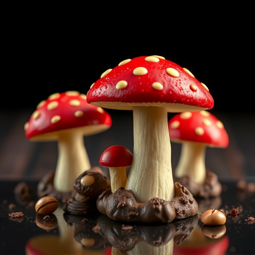 Magic Mushroom Chocolates Packaging Shots