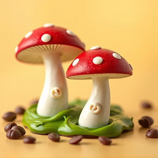 Magic Mushroom Chocolates Packaging Shots