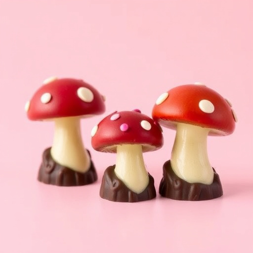 Magic Mushroom Chocolates Packaging Shots