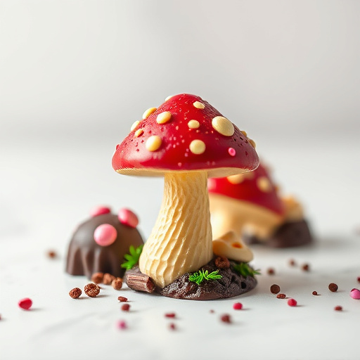 Magic Mushroom Chocolates Packaging Shots