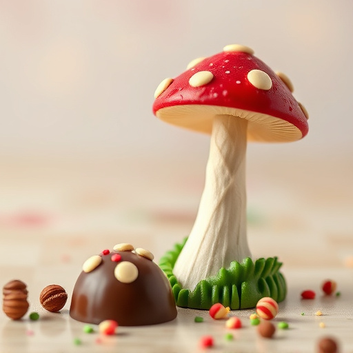 Magic Mushroom Chocolates Packaging Shots
