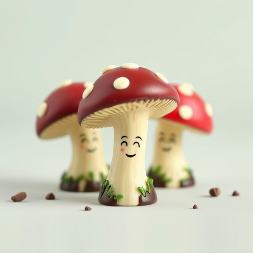 Magic Mushroom Chocolates Packaging Shots