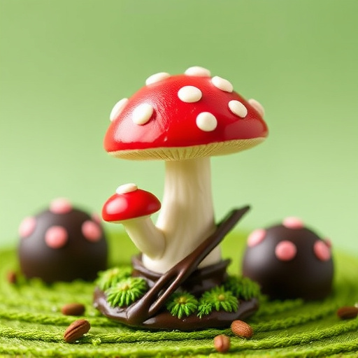 Magic Mushroom Chocolates Packaging Shots