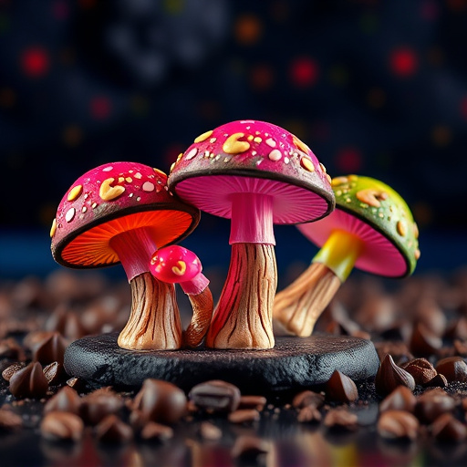Magic Mushroom Chocolates Packaging Shots
