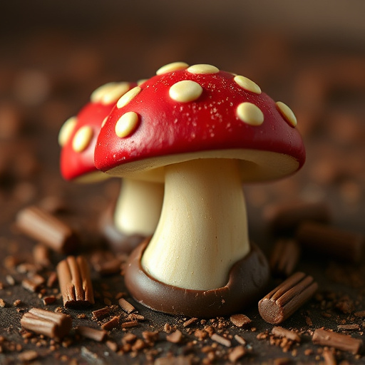 Magic Mushroom Chocolates Packaging Shots