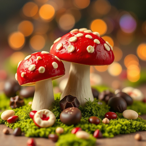 Magic Mushroom Chocolates Packaging Shots