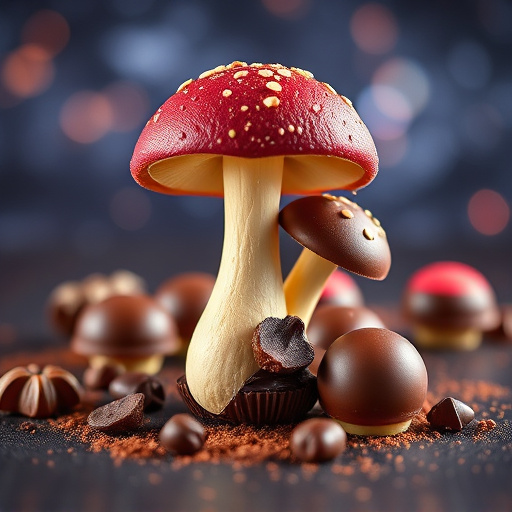 Magic Mushroom Chocolates Packaging Shots