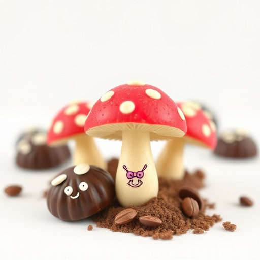 Magic Mushroom Chocolates Packaging Shots