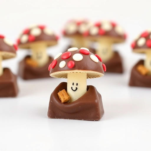 Magic Mushroom Chocolates Packaging Shots