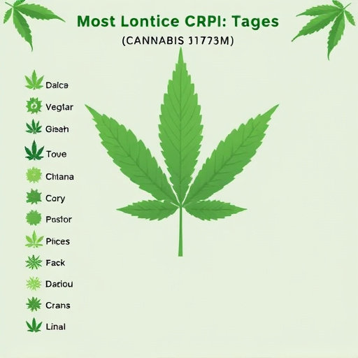 most popular cannabis strains