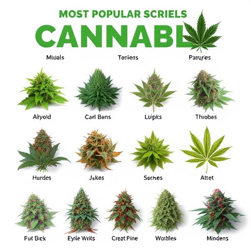 most popular cannabis strains
