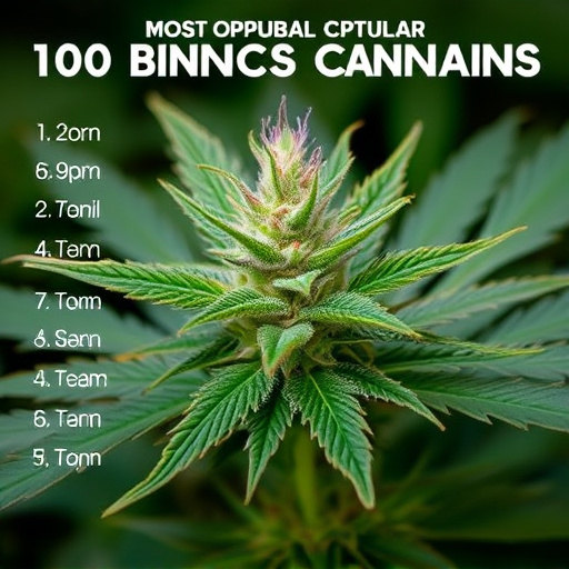 most popular cannabis strains