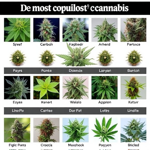 most popular cannabis strains