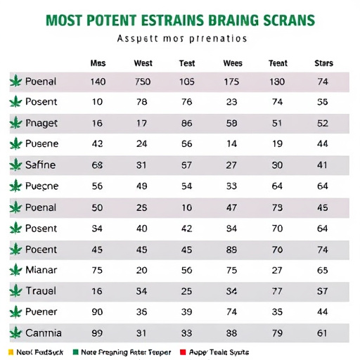 most potent cannabis strains