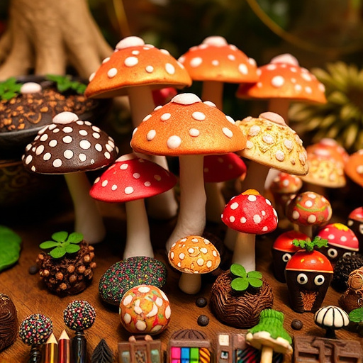Psilocybin Magic Mushroom Chocolates Display