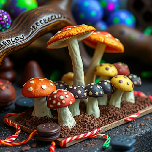 Psilocybin Magic Mushroom Chocolates Display