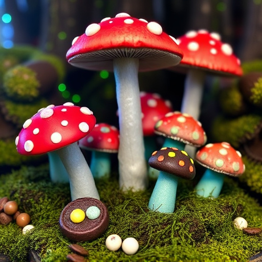 Psilocybin Magic Mushroom Chocolates Display