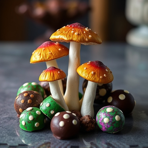 Psilocybin Magic Mushroom Chocolates Display