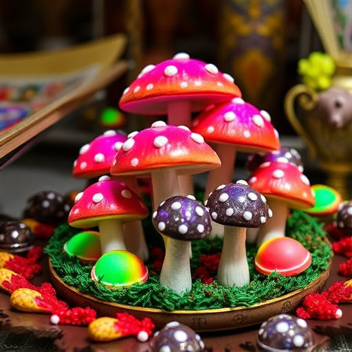 Psilocybin Magic Mushroom Chocolates Display