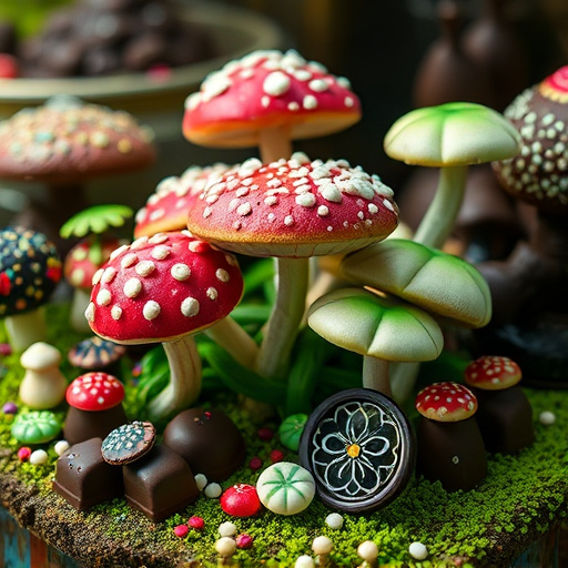 Psilocybin Magic Mushroom Chocolates Display