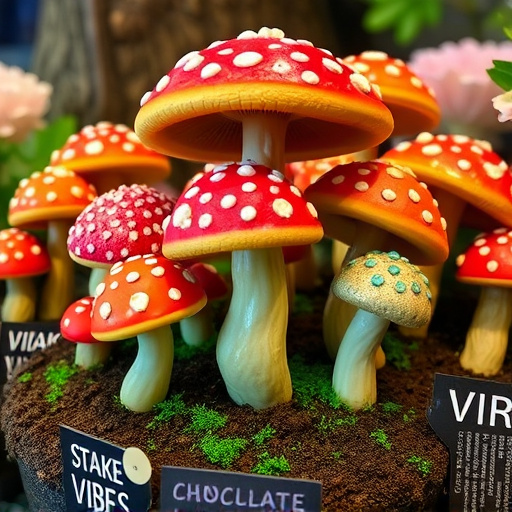 Psilocybin Magic Mushroom Chocolates Display