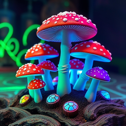 Psilocybin Magic Mushroom Chocolates Display