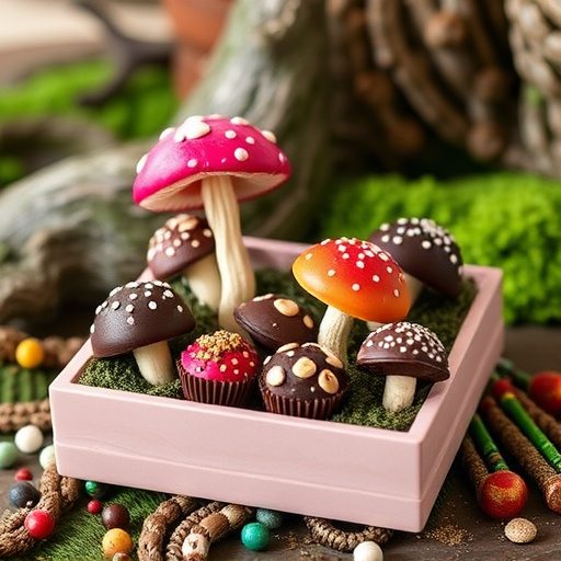 Psilocybin Magic Mushroom Chocolates Display
