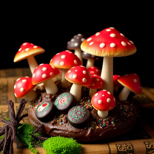 Psilocybin Magic Mushroom Chocolates Display