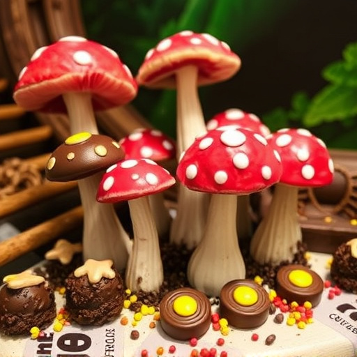 Psilocybin Magic Mushroom Chocolates Display