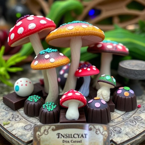 Psilocybin Magic Mushroom Chocolates Display