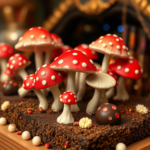 Psilocybin Magic Mushroom Chocolates Display