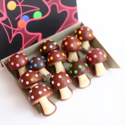 Psilocybin Magic Mushroom Chocolates Display