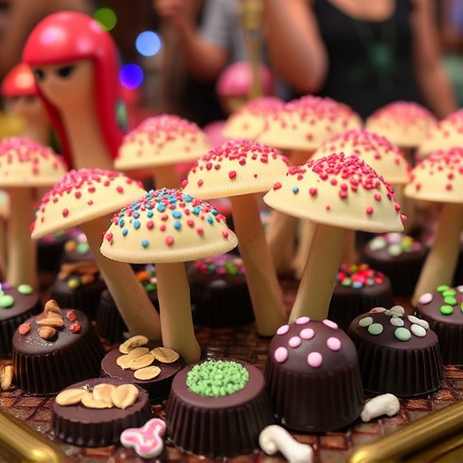 Psilocybin Magic Mushroom Chocolates Display