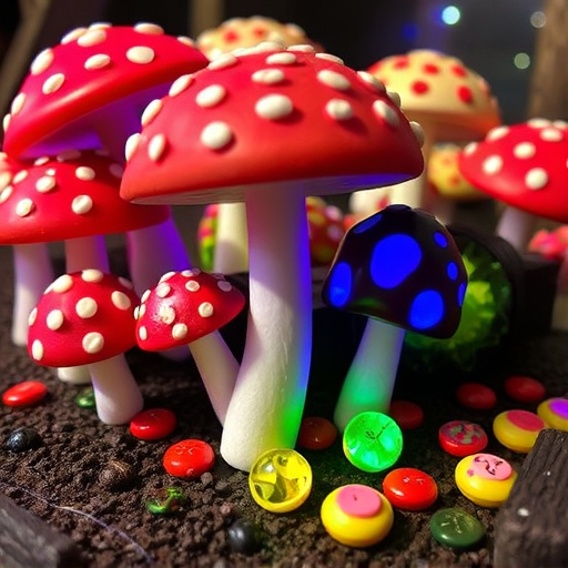 Psilocybin Magic Mushroom Chocolates Display