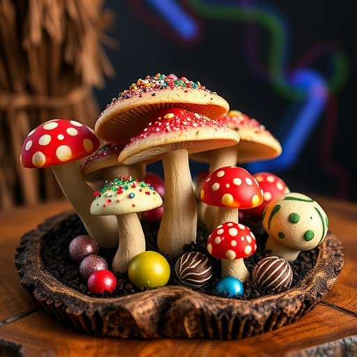 Psilocybin Magic Mushroom Chocolates Display